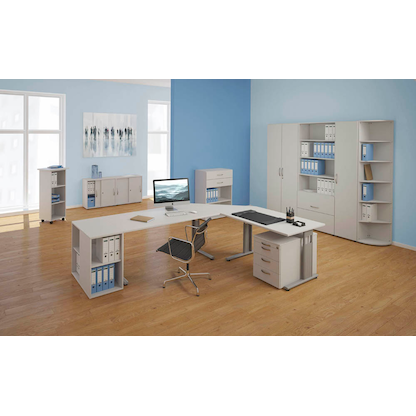 Artikelbild 8 für geramöbel Flex Rollcontainer lichtgrau 4 Auszüge 43,8 x 80,0 x 56,5 cm, Artikelnummer 880219