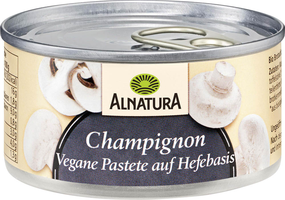 ALNATURA Bio Pastete Champignon 125,0 g | office discount