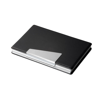 Artikelbild 3 für SIGEL Visitenkartenetui schwarz, für bis zu 20 Visitenkarten, Artikelnummer 812818