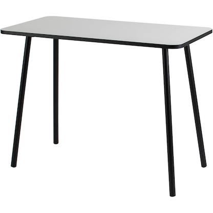 Artikelbild für PAPERFLOW easyHome HOPM Schreibtisch weiß rechteckig, 4-Fuß-Gestell schwarz 100,0 x 50,0 cm, Artikelnummer 381857