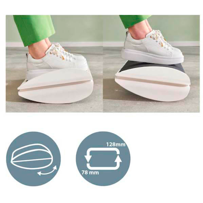 Artikelbild 4 für LEITZ Fußstütze Ergo grau Kunststoff, Artikelnummer 401473