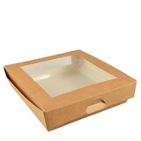 Artikelbild 1 für PAPSTAR Feinkostboxen pure braun 19,0 x 19,0 cm, 25 St., Artikelnummer 466652