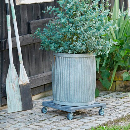 Artikelbild 6 für WAGNER® design yourself Pflanzenroller GH 0412 Holz anthrazit quadratisch 38,0 x 9,5 cm, 1 St., Artikelnummer 420107