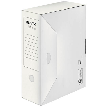 Artikelbild für LEITZ Archivboxen Infinity weiß 10,0 x 33,0 x 25,5 cm, 10 St., Artikelnummer 514966