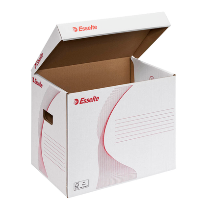 Artikelbild 4 für Esselte Archivcontainer weiß 39,8 x 28,0 x 30,2 cm, 10 St., Artikelnummer 515062