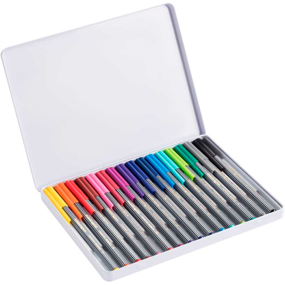 Artikelbild 2 für edding 55 Fineliner-Set farbsortiert 0,3 mm, 16 St., Artikelnummer 786174