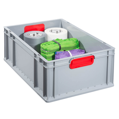 Artikelbild für Allit ProfiPlus Eurobox grau, rot 40,0 x 60,0 x 22,0 cm, 1 St., Artikelnummer 837334