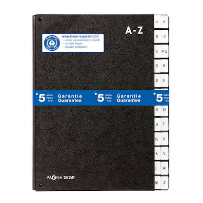 Artikelbild für PAGNA Pultordner A-Z schwarz, 1 St., Artikelnummer 198796