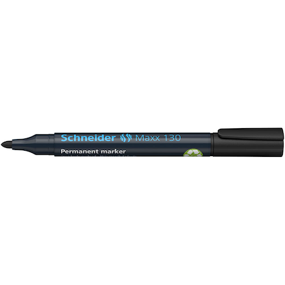 Artikelbild 5 für Schneider Maxx 130 Permanentmarker schwarz 1,0 - 3,0 mm, 10 St., Artikelnummer 779405