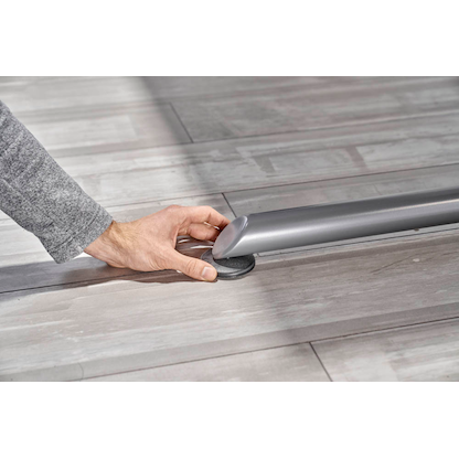 Artikelbild 5 für HAMMERBACHER Popular höhenverstellbarer Schreibtisch weiß rechteckig, C-Fuß-Gestell silber 160,0 x 80,0 cm, Artikelnummer 990907