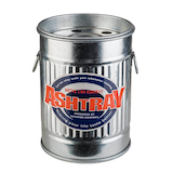 Artikelbild 1 für APS SMOKY Aschenbecher silber, 1 St., Artikelnummer 195277