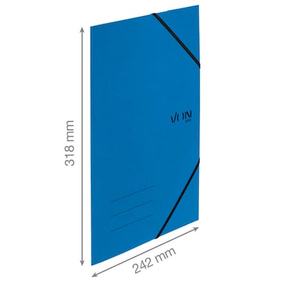 Artikelbild 4 für VON LEITZ Eckspanner DIN A4 blau, 1 St., Artikelnummer 635148