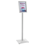 Artikelbild 1 für SPRINTIS Infoständer FLEX silber DIN A4 21,0 x 29,7 x 110,0 cm, 1 St., Artikelnummer 730436