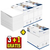 Artikelbild 1 für 3 + 1 GRATIS: tecno Kopierpapier star DIN A4 80 g/qm 3x 2.500 Blatt + GRATIS 1x 2.500 Blatt, Artikelnummer 485829