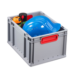 Artikelbild 1 für Allit ProfiPlus Eurobox grau, rot 30,0 x 40,0 x 22,0 cm, 1 St., Artikelnummer 837157