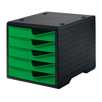 Artikelbild 2 für styro Schubladenbox styroswingbox gecko 275-8430.5191, DIN A4 mit 5 Schubladen, 1 St., Artikelnummer 660272