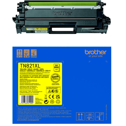 Artikelbild für brother TN-821XL Y gelb Toner, Artikelnummer 841334
