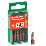 Artikelbild 1 für SPAX® Bits T25 T-STAR Plus, 5 St., Artikelnummer 396877
