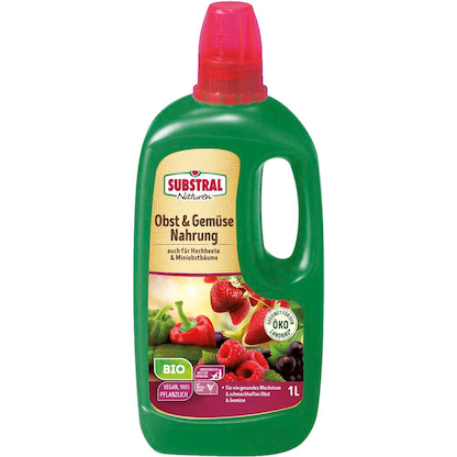 Artikelbild für SUBSTRAL® Naturen® Bio Obst- & Gemüsedünger 1,0 l, Artikelnummer 368716