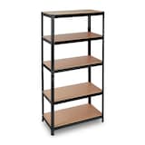 Artikelbild 1 für relaxdays Schwerlastregal 10026749_0 schwarz 90,0 x 45,0 x 180,0 cm, Artikelnummer 451833