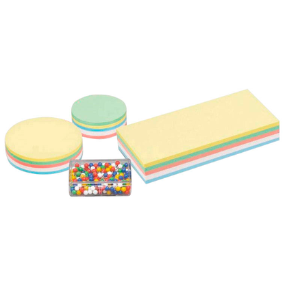 Artikelbild 3 für AKTION: MAUL Moderationswand professionell, klappbar 120,0 x 150,0 cm grau + GRATIS Moderations-Starter-Set, bestehend aus je 120 Moderationskarten Ø 9,5 cm, Ø 13,5 cm, 9,5 x 20,0 cm, 200 Signal-Nadeln, Artikelnummer 307052