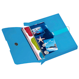 Artikelbild 1 für herlitz Heftbox easy orga 4,0 cm transparent blau, 1 St., Artikelnummer 682197