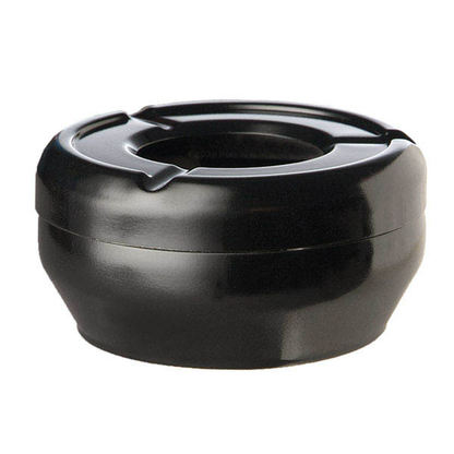 Artikelbild für APS Aschenbecher schwarz, 1 St., Artikelnummer 198406