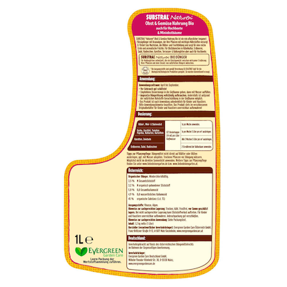 Artikelbild 2 für SUBSTRAL® Naturen® Bio Obst- & Gemüsedünger 1,0 l, Artikelnummer 368716
