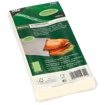 Artikelbild 2 für PAPSTAR Butterbrottüten, 100 St., Artikelnummer 119671