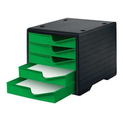 Artikelbild für styro Schubladenbox styroswingbox gecko 275-8430.5191, DIN A4 mit 5 Schubladen, 1 St., Artikelnummer 660272