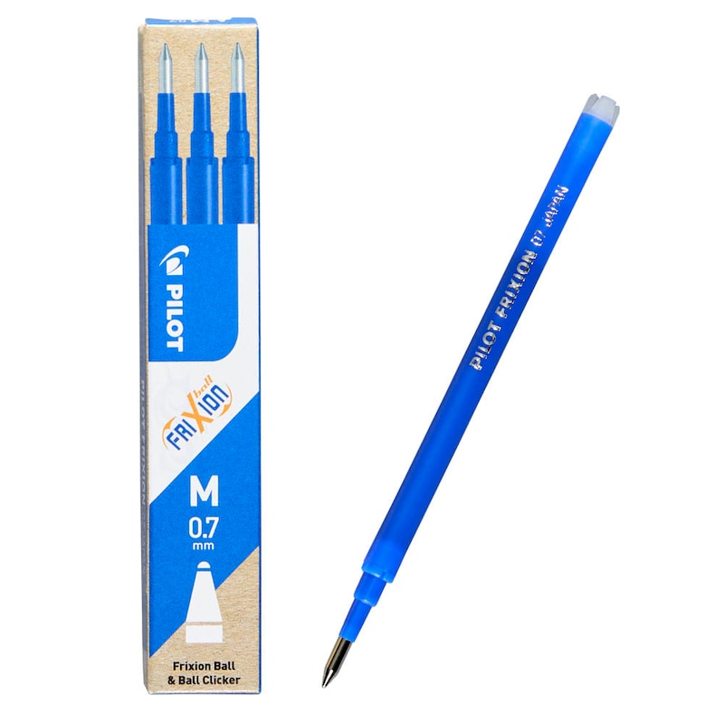Pilot Frixion Ball Ersatzminen 0.7 blau - 9er-Set Pilot Frixion Ball Ersatzminen 0.7 blau - 9er-Set