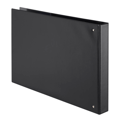 Artikelbild 3 für VELOFLEX Ringbuch 4-Ringe schwarz 4,5 cm DIN A3 quer, 1 St., Artikelnummer 617736