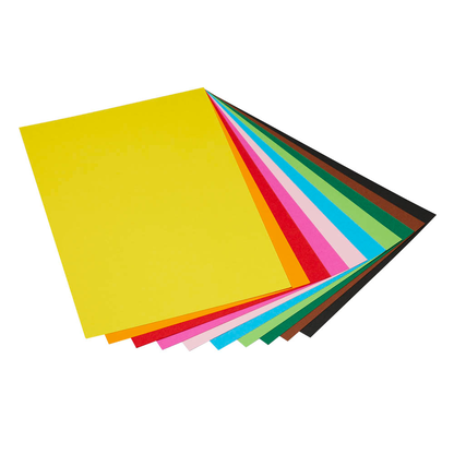 Artikelbild 2 für folia Fotokarton farbsortiert 300 g/qm 10 Blatt, Artikelnummer 155907