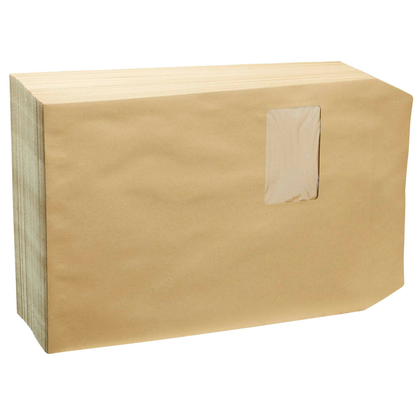 Artikelbild 2 für MAILmedia Versandtaschen DIN C4 mit Fenster braun 250 St., Artikelnummer 606608