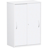 Artikelbild 1 für geramöbel Schiebetürenschrank Flex, S-383502-WW weiß 2 Fachböden 80,0 x 42,5 x 118,2 cm, Artikelnummer 876312