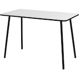 Artikelbild 1 für PAPERFLOW easyHome HOPM Schreibtisch weiß rechteckig, 4-Fuß-Gestell schwarz 114,0 x 60,0 cm, Artikelnummer 381891
