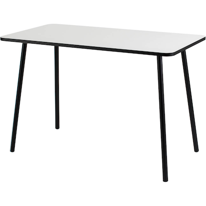 Artikelbild für PAPERFLOW easyHome HOPM Schreibtisch weiß rechteckig, 4-Fuß-Gestell schwarz 114,0 x 60,0 cm, Artikelnummer 381891