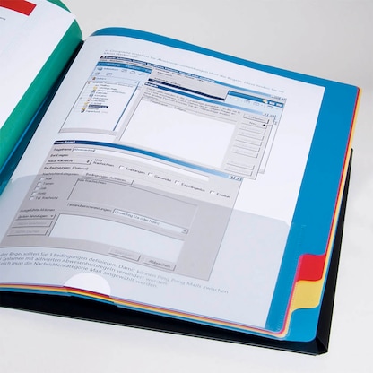 Artikelbild 3 für BRUNNEN Ordnungsmappe 12 Fächer schwarz, 1 St., Artikelnummer 926218