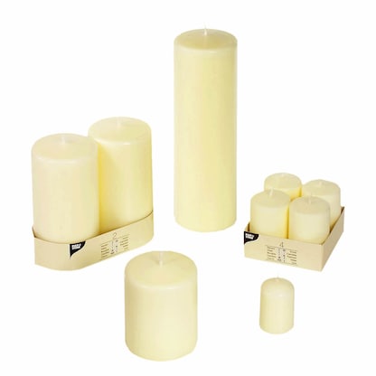 Artikelbild 2 für PAPSTAR Kerzen elfenbein, 12 St., Artikelnummer 237168