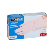 Artikelbild 1 für HYGOSTAR unisex Einmalhandschuhe SAFE LIGHT rosa Größe S, 100 St., Artikelnummer 228239