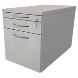 Artikelbild 1 für fm fastline Rollcontainer lichtgrau 3 Auszüge 43,6 x 80,0 x 52,0 cm, Artikelnummer 132401