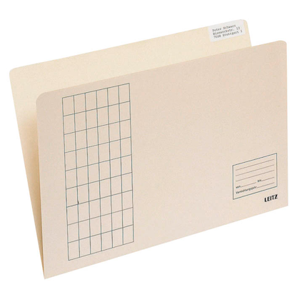 Artikelbild für LEITZ Einstellmappen 2433 DIN A4 chamois, 100 St., Artikelnummer 485314