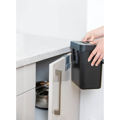 Artikelbild 6 für WENKO Tago Mülleimer 5,0 l schwarz, 1 St., Artikelnummer 811461