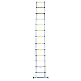 Artikelbild 1 für pavo Teleskopleiter silber 12 Sprossen, H: 380,0 cm, Artikelnummer 257699
