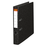 Artikelbild 1 für office discount Ordner schwarz marmoriert Karton 4,5 cm DIN A4, 1 St., Artikelnummer 401984