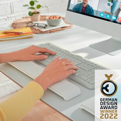 Artikelbild 8 für LEITZ Tastatur-Handballenauflage Ergo Cosy grau, Artikelnummer 652772