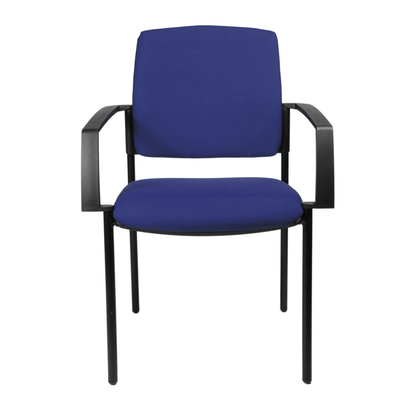 Artikelbild 3 für Topstar Besucherstühle BtoB 10 BB100A G26 blau Stoff, 2 St., Artikelnummer 634764
