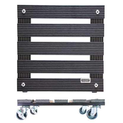 Artikelbild 3 für WAGNER® design yourself Pflanzenroller WPC GH 0520 Kunststoff, Ø 29,0 cm anthrazit quadratisch, 1 St., Artikelnummer 420418