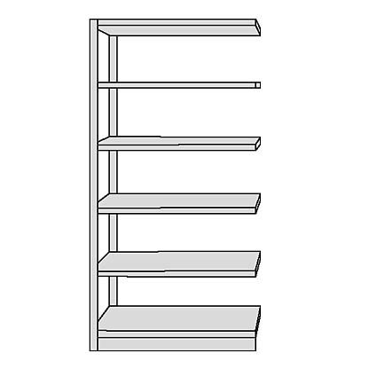 Artikelbild 2 für Kerkmann Anbauregal Progress 50945111 lichtgrau 96,0 x 30,0 x 225,0 cm, Artikelnummer 301333