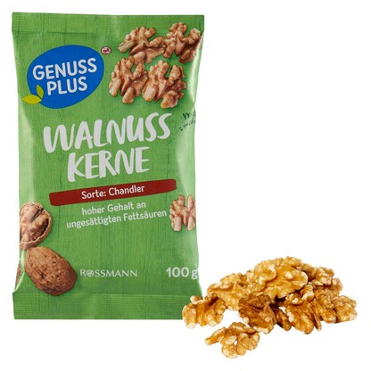 Artikelbild für GENUSS PLUS WALNUSSKERNE 100,0 g, Artikelnummer 667331
